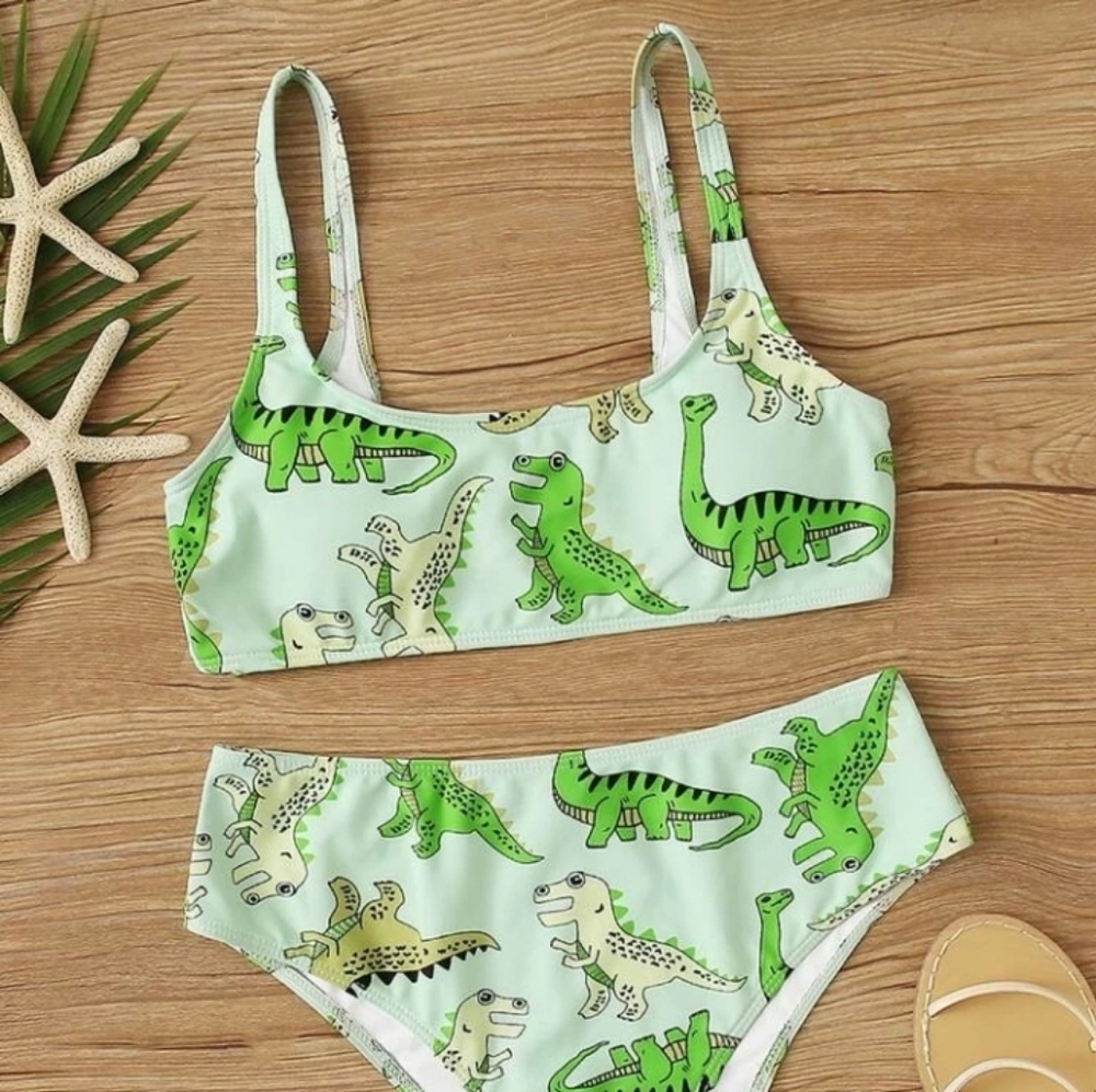 Dinosaur bikini top/bralette